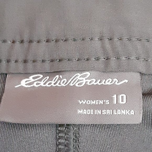 Eddie Bauer Dark Smoke Gray or Stone Adventure Skort - Picture 6 of 16